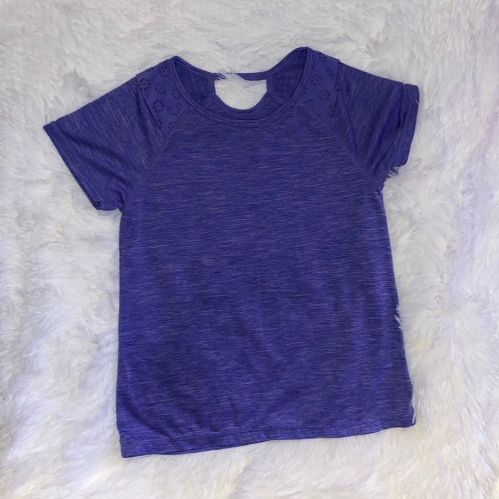 Champion Kids Purple Short Sleeve Tee